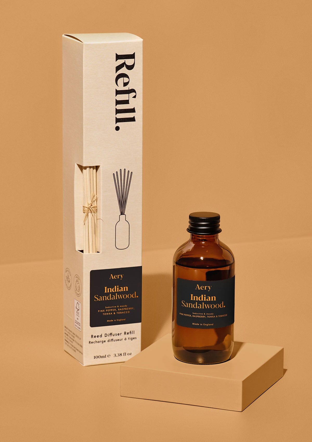 Indian Sandalwood Amber Diffuser Refill