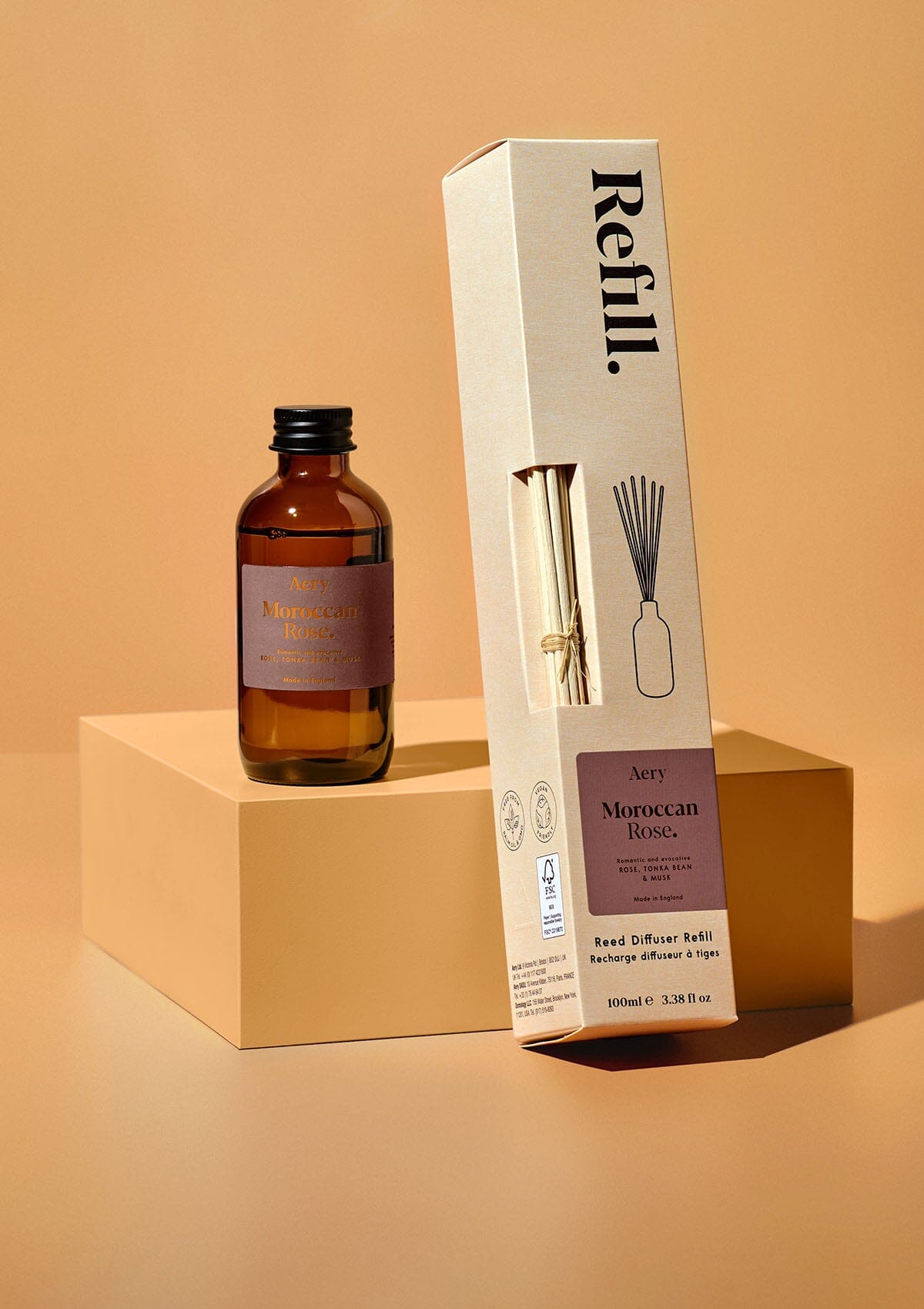 Moroccan Rose Amber Diffuser Refill