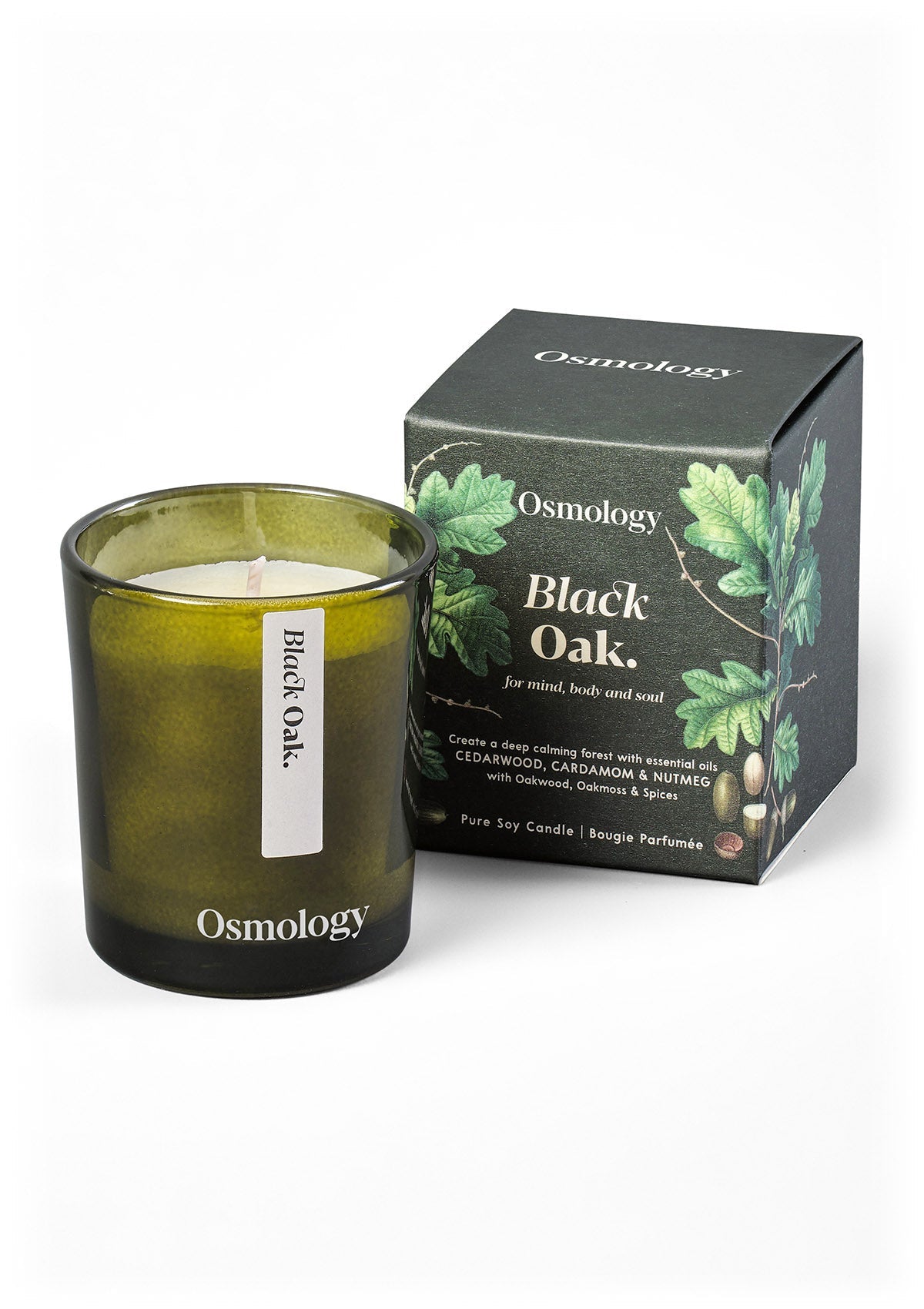 Black Oak Mini Candle
