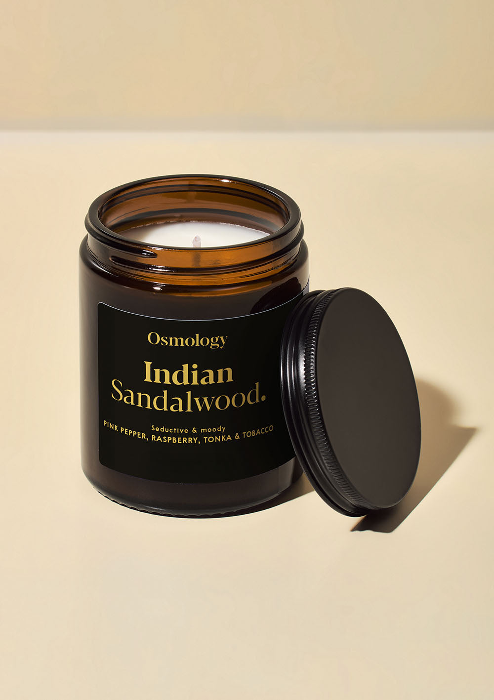 Indian Sandalwood Scented Jar Candle