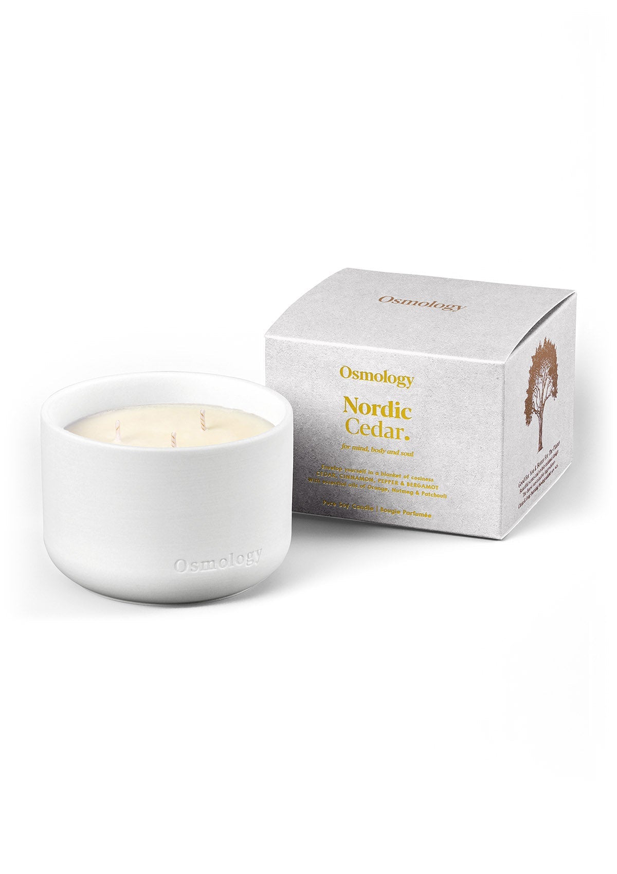 Nordic Cedar Triple Wick Candle
