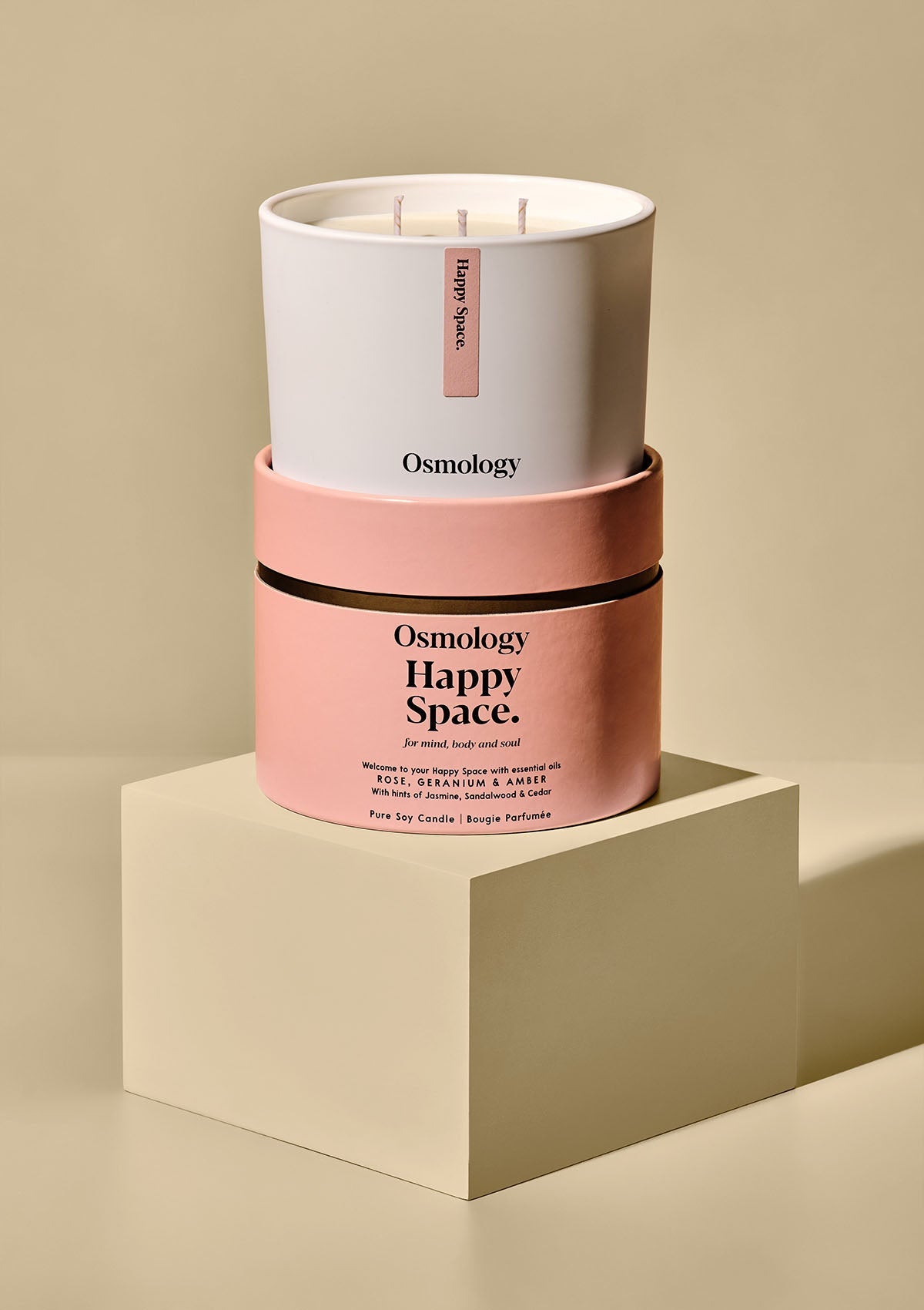 Happy Space Triple Wick Candle