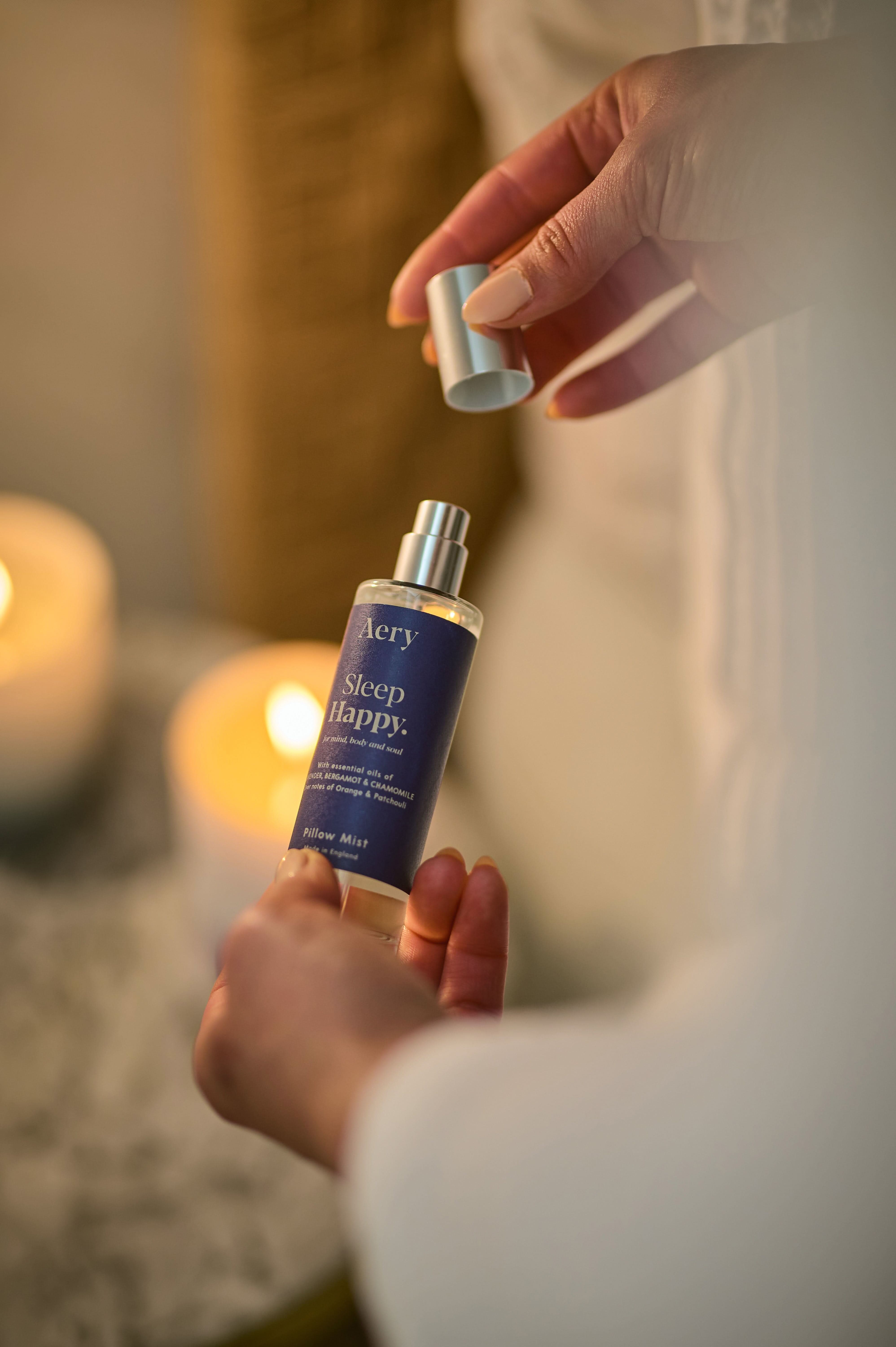 Sleep Happy Pillow Mist - Lavender Bergamot and Chamomile