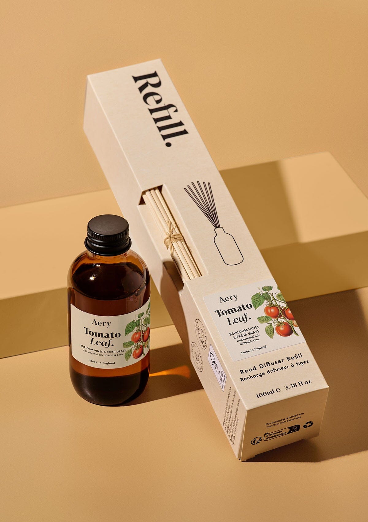 Tomato Leaf Amber Diffuser Refill