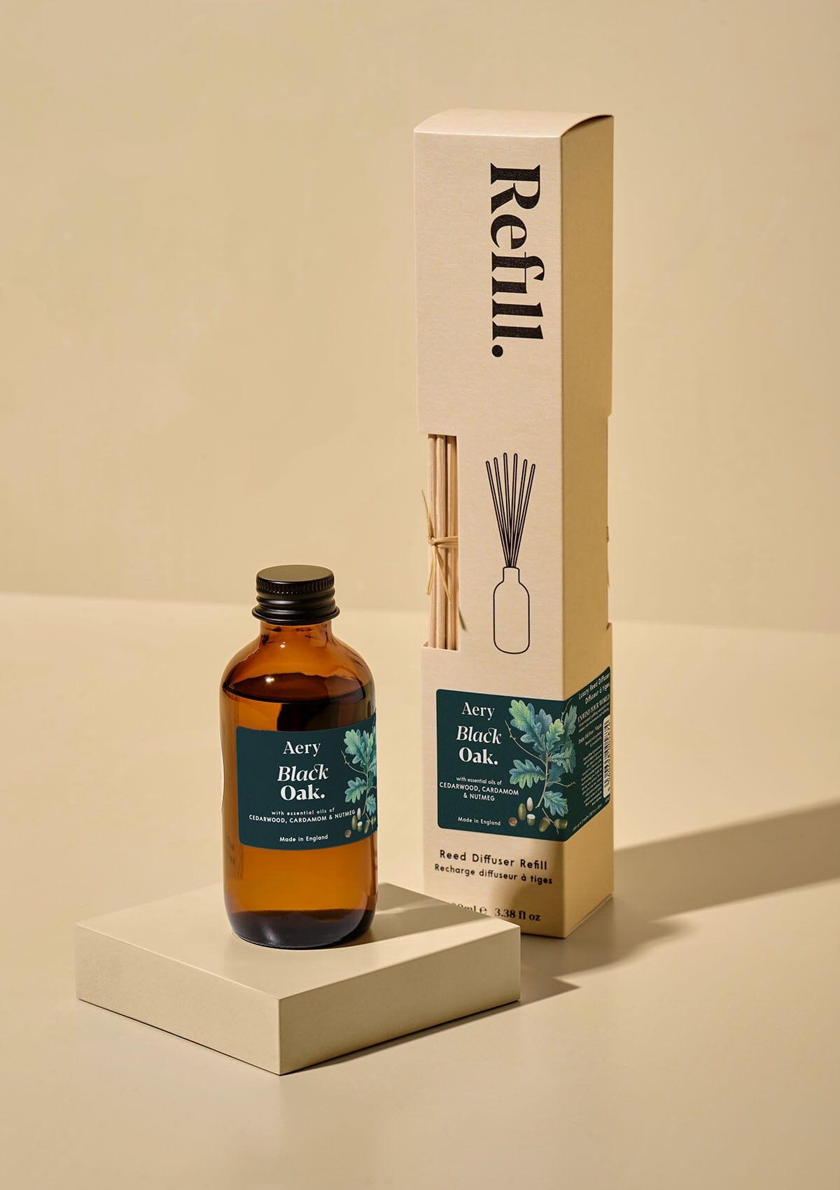 Black Oak Amber Diffuser Refill