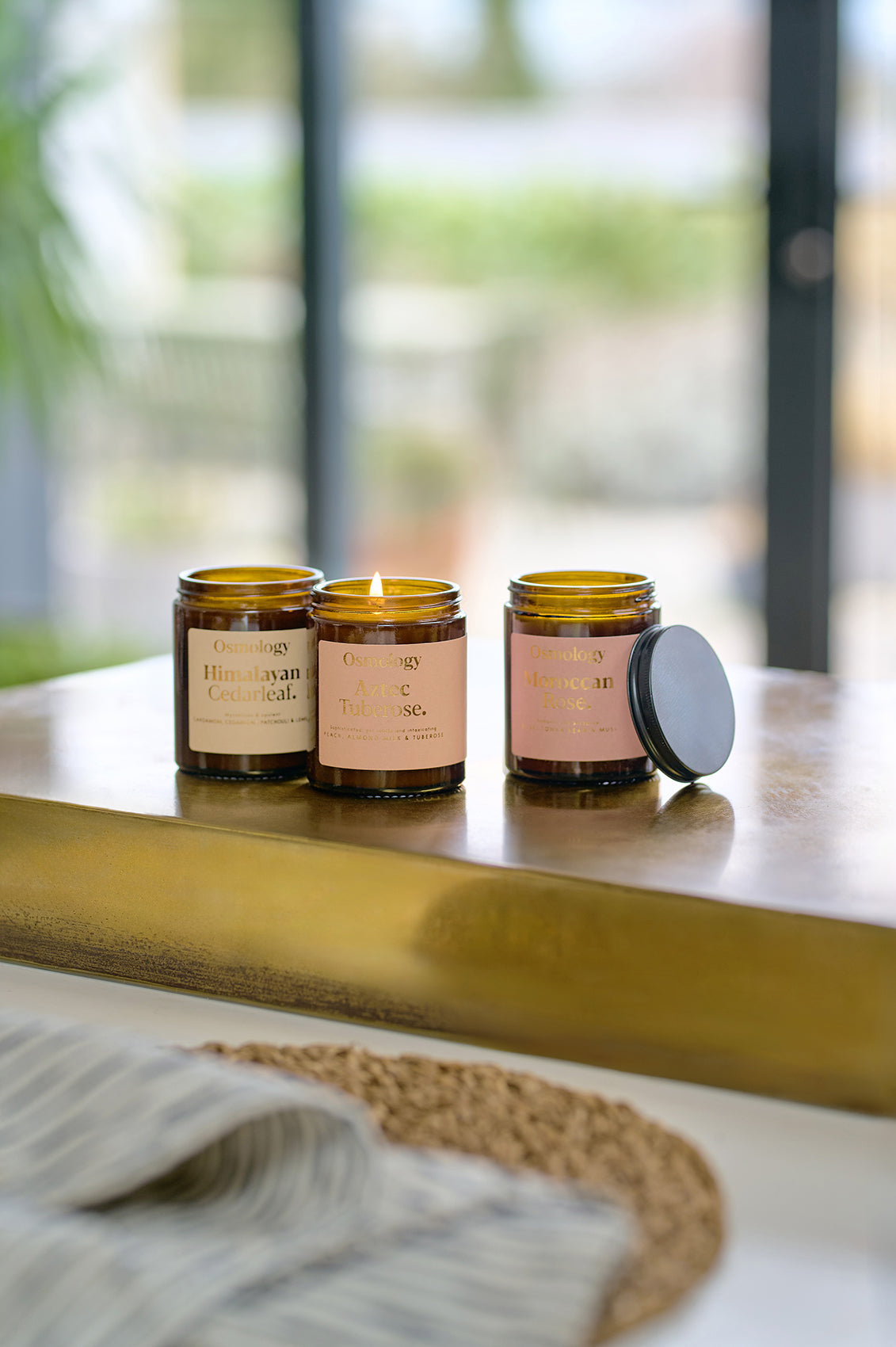 Moroccan Rose Scented Jar Candle