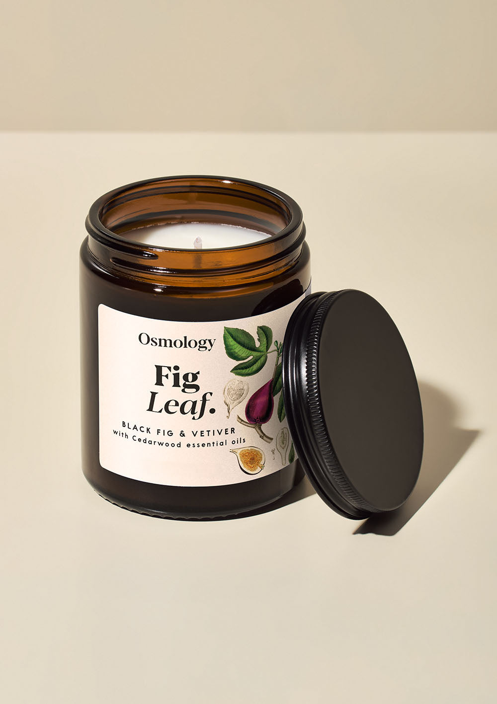 Fig Leaf Scented Jar Candle