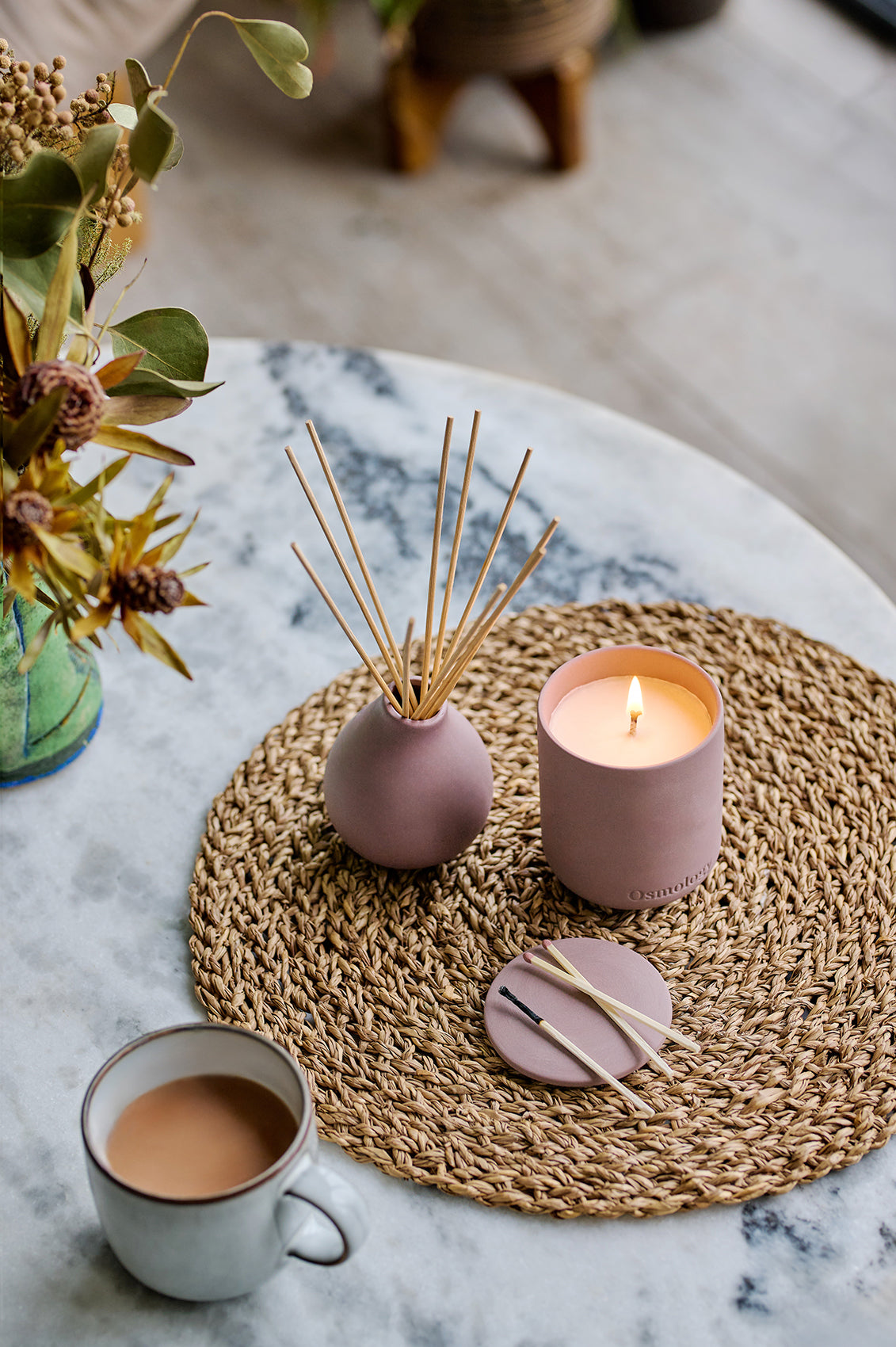 Moroccan Rose Scented Candle