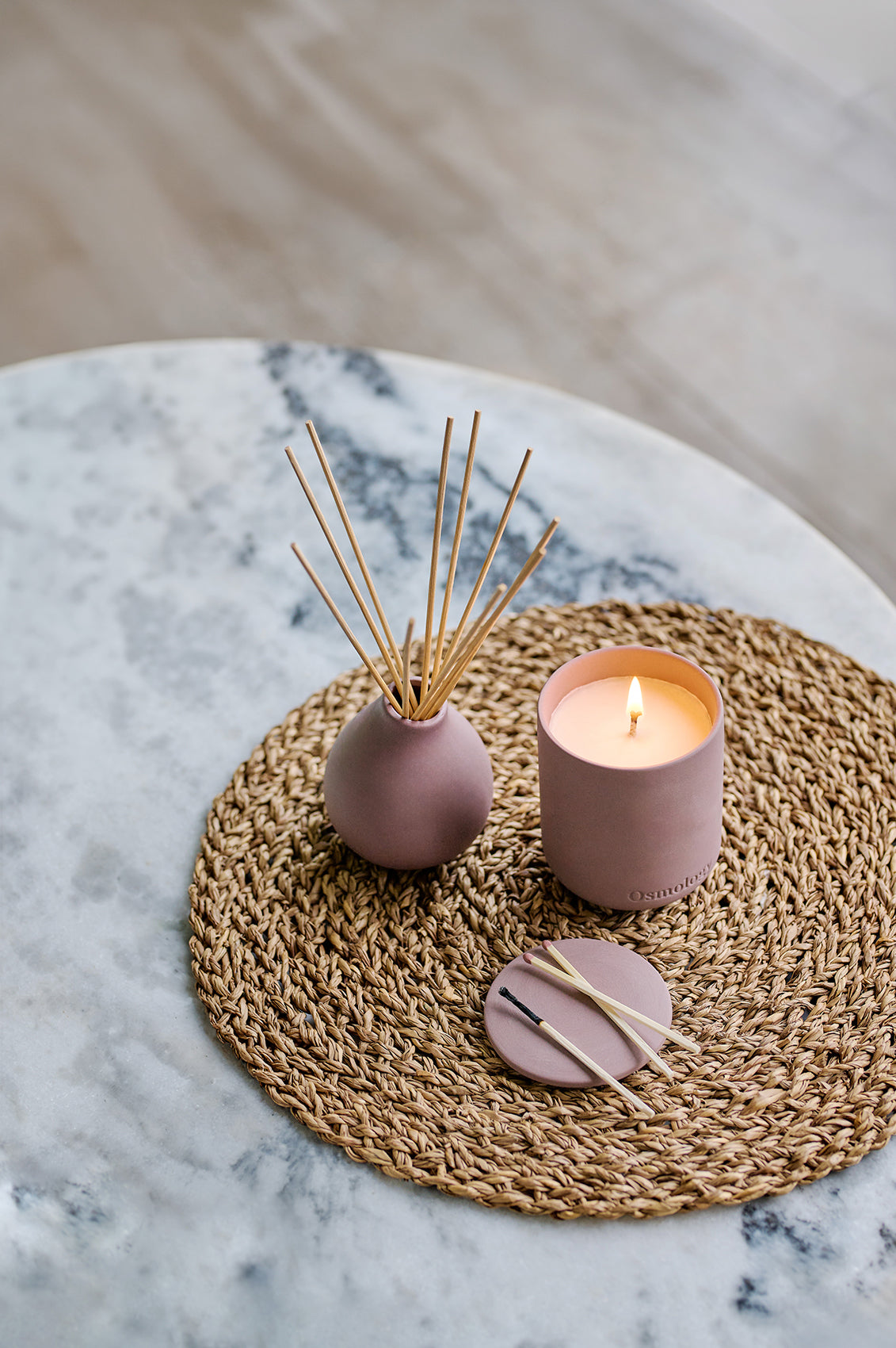 Moroccan Rose Scented Candle