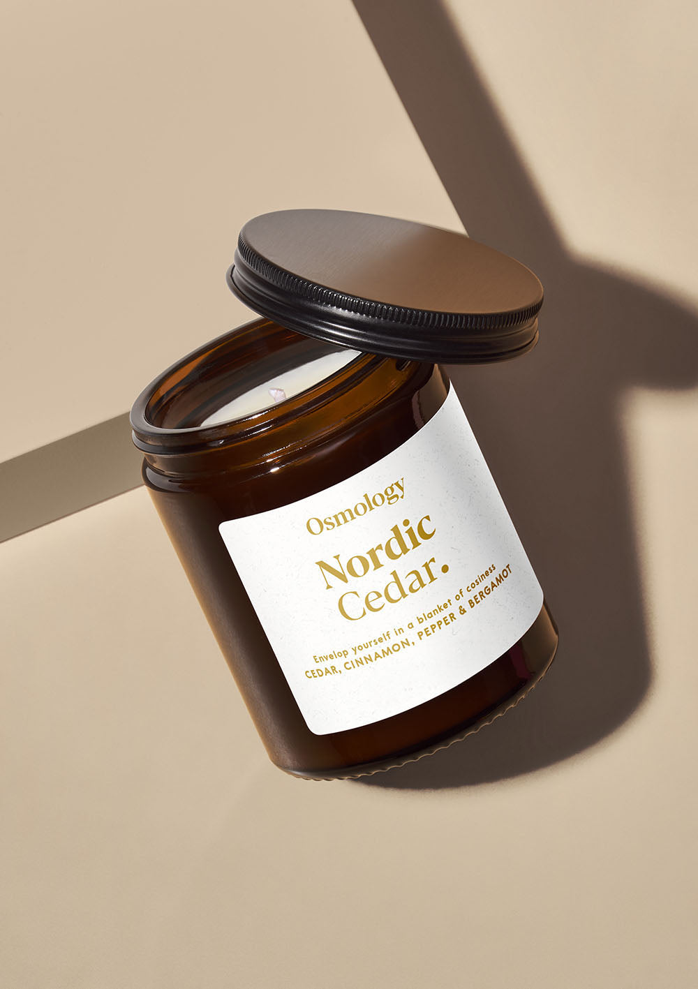 Nordic Cedar Scented Jar Candle