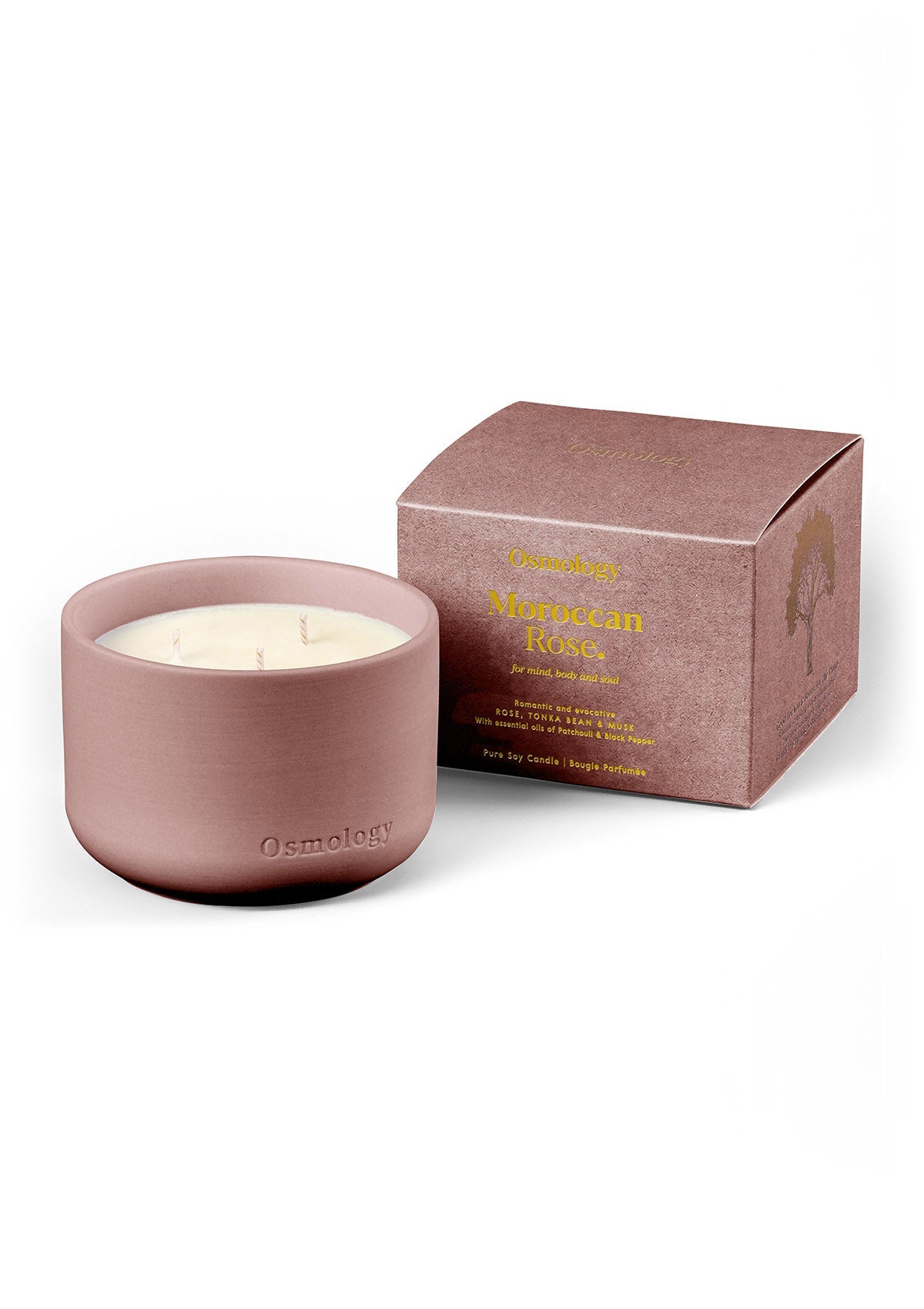 Moroccan Rose Triple Wick Candle
