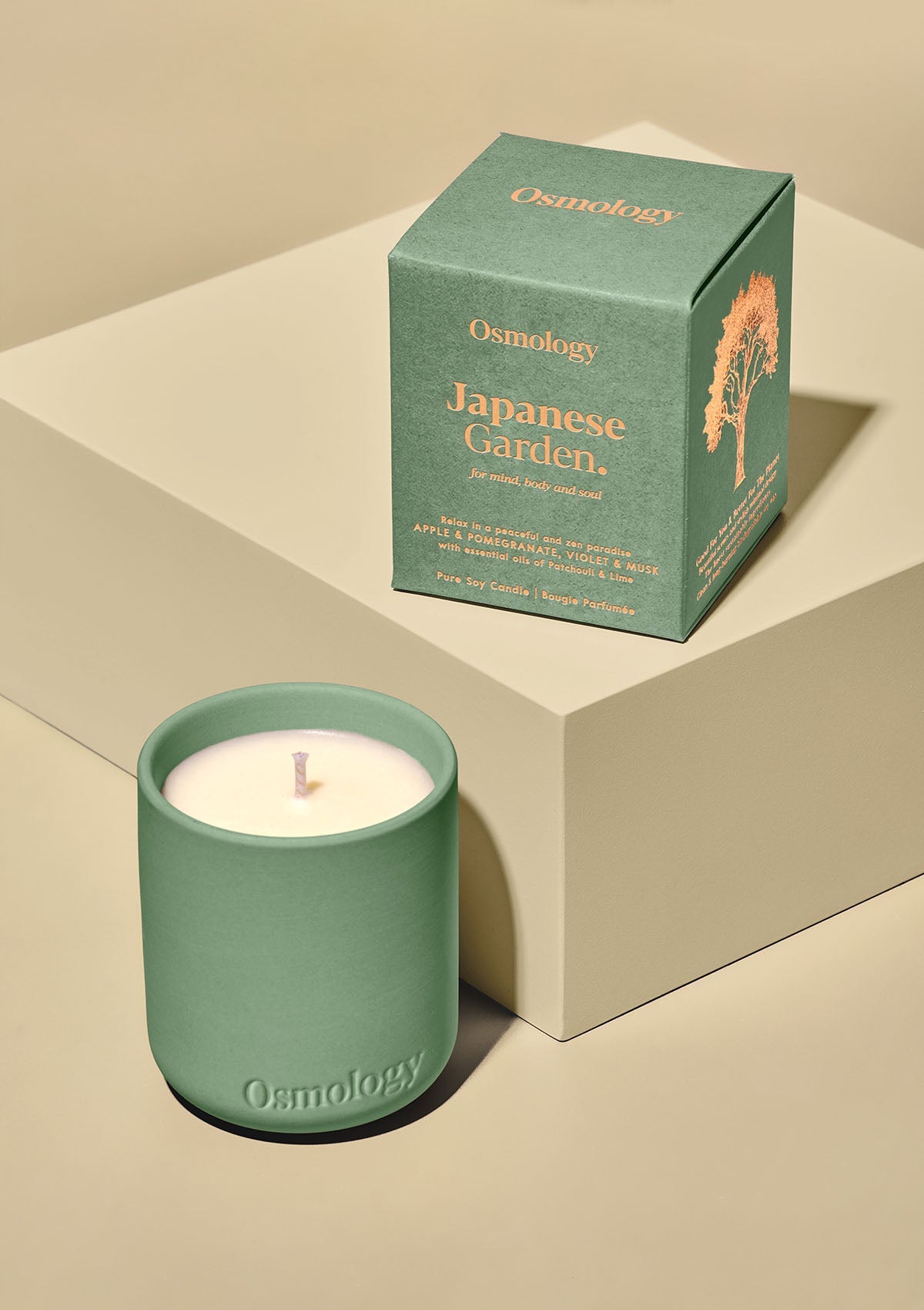 Japanese Garden Mini Candle